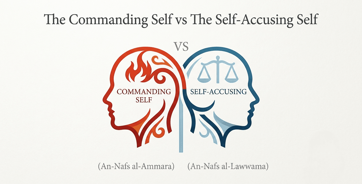 The Commanding Self vs The Self-Accusing Self